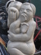 Joy. Limestone, h 1 m..also   Concrete cast edition.