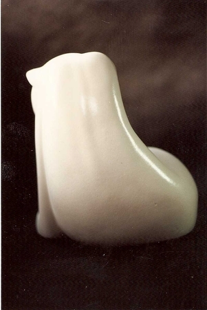 Cat Sitting 2 Porcelain 1985