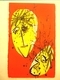 Revolution. Serigraph print. ed. 4  22" x 30".