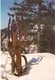 Abstract. Welded steel, stained glass. 2.2m. 1990. Privare collection.