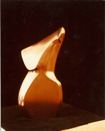 Abstract Figure. Cast Bronze ed. 3 h 28 cm. 1982