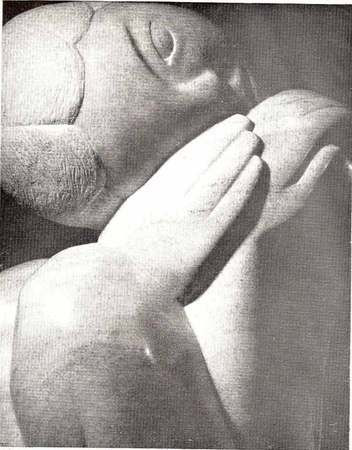 Sitting Girl  Marble h. 24 " 1985