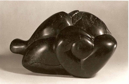 Reclining Woman Serpentine h.15 cm 1985