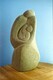 Mother and Child.Sandstone h. 30 cm.