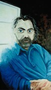 Self Portrait. Oil on board. 1994. 22x 30"