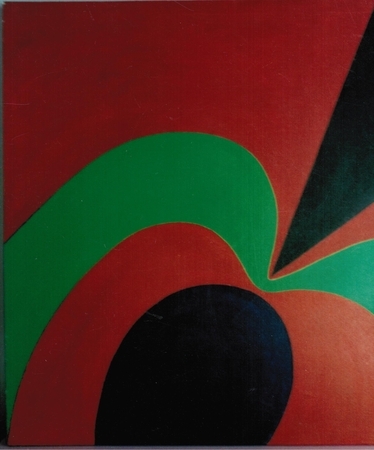 Composition # 7 Fertility series. 20" x 24" 1978