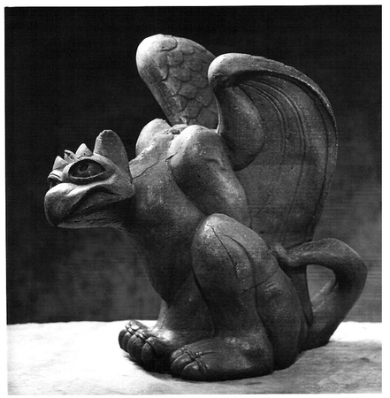 "Animus" Cement. h. 42 cm. signed  un numbered edition 50