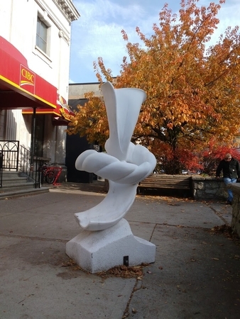 "Wind Suite #1" Marble H. 2M, 2016. Nelson B.C.