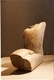 Male Figure Sitting. Anhydrite.  h.30cm. 1989...