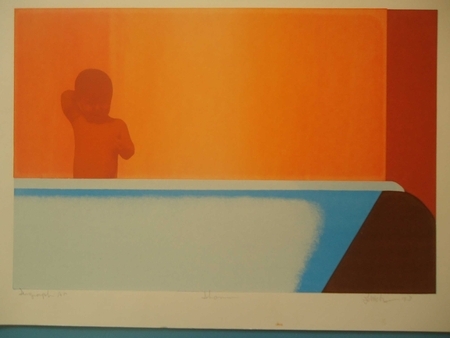 Shannon.  Serigraph print.  ed. 6. 1974.