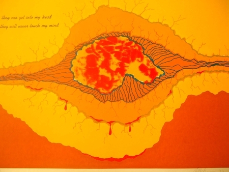 Untitled. Serigraph print.  ed. 6.1974.
