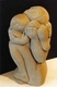 Intimate Moment.  Sandstone h. 70cm.  Private Collection