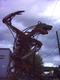 Junkyard Bear 2004.  Cranbrook B.C. Made with the help of the Mount Baker Senior Secondary School Students