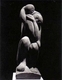 Mother and Child (Late night)  Sandstone h. 105cm.