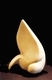 Owl Flying.  Marble.  h. 17cm.  Private Collection