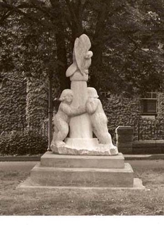 The Monument, 1983, marble, 3 metres, Nelson B.C.